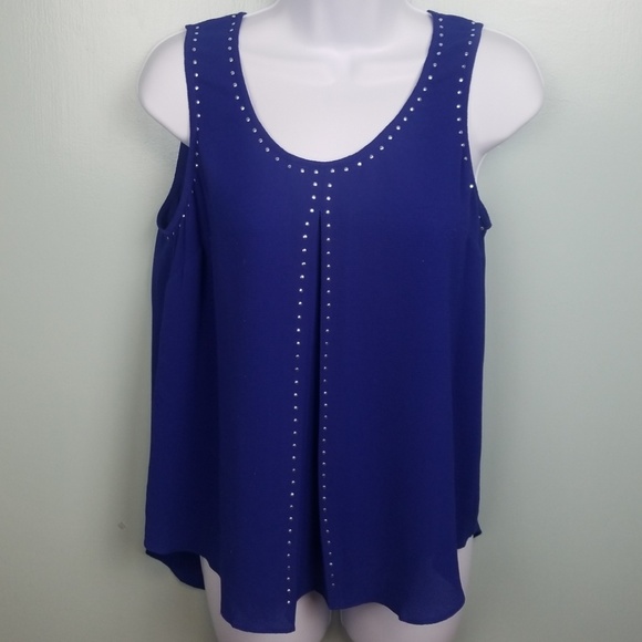 Michaels Kors sleeveless Top size PM *C9 - Picture 5 of 6